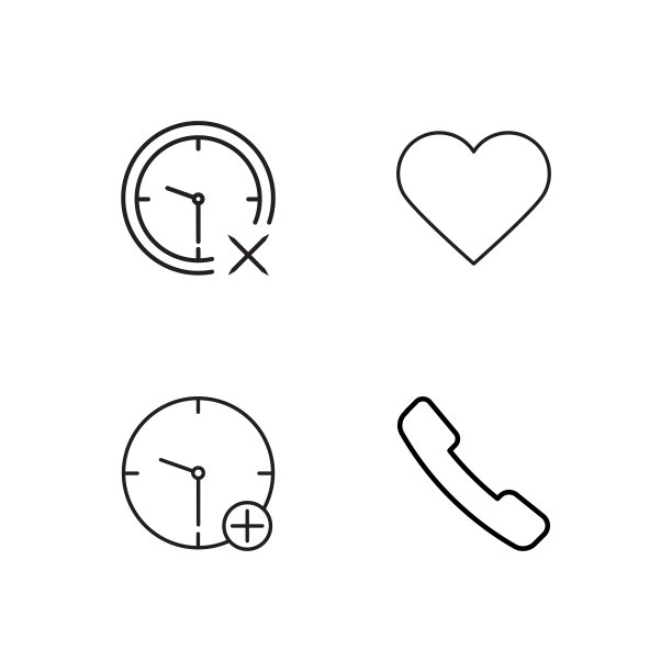 业务简单概述图标集图片下载