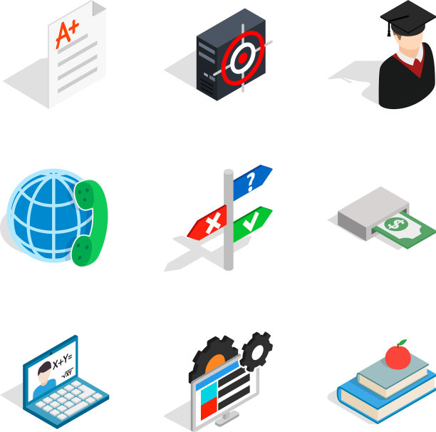 借来的资金图标设置等距风格图片下载