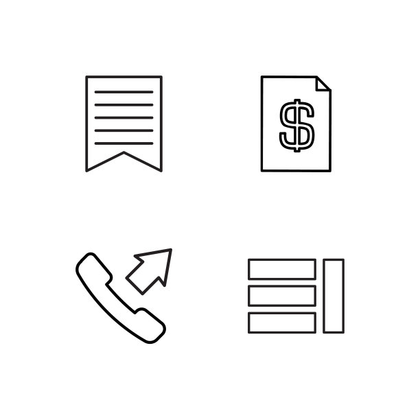 业务简单概述图标集图片下载