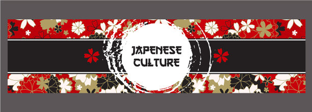 日本横幅模板亚洲文化鳞片和图片下载