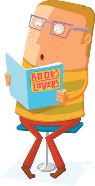 爱书的人读书图片下载