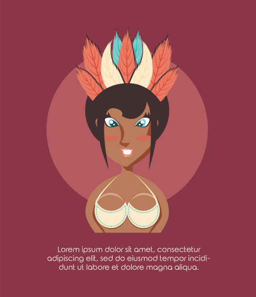 美丽的女人与面具肖像在狂欢节图片下载