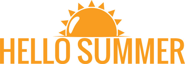 你好,夏天的标签图片下载