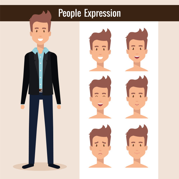 年轻人表情僵硬图片下载