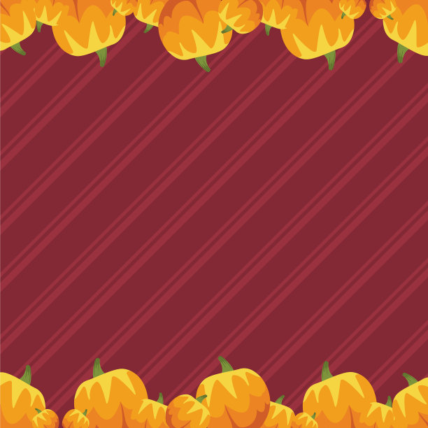 框架感恩节风格的收集库存图片下载