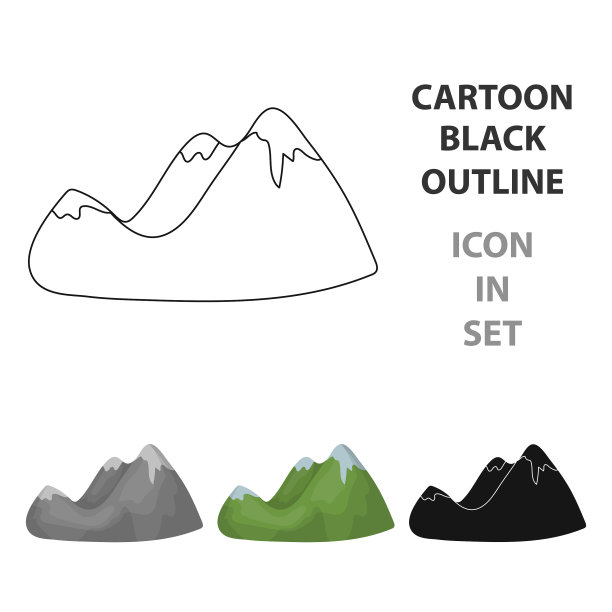 青山绿水，山脉密布图片下载