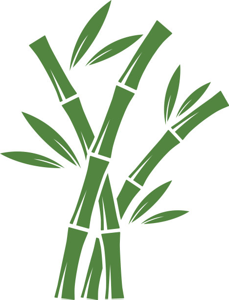 竹子的标志图片下载