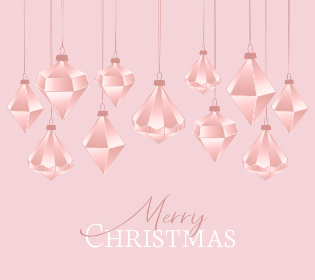 钻石圣诞球图片下载