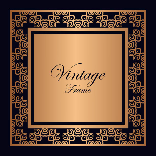 古董装饰框图片下载