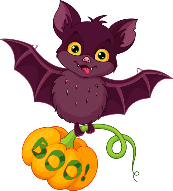 蝙蝠的万圣节图片下载