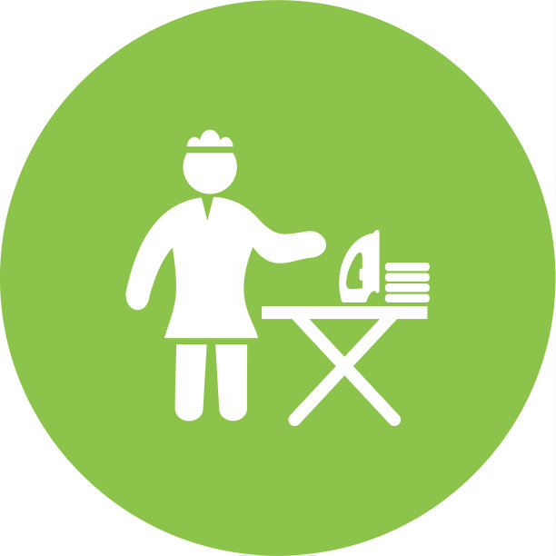 熨烫衣服的女人图片下载