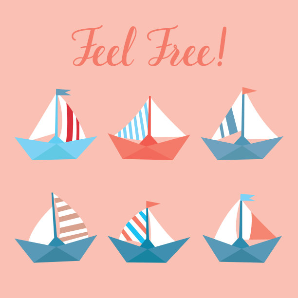 以明亮的船，幼稚的元素图片下载