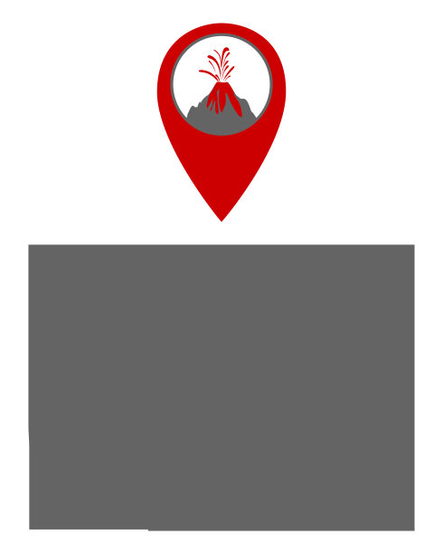 用火山定位器绘制科罗拉多地图图片下载