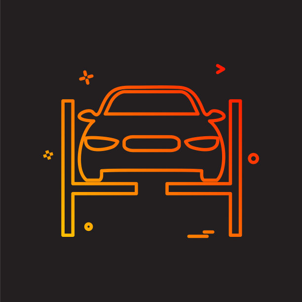 洗车车图标设计图片下载