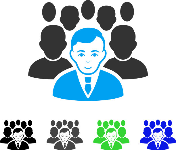 欢乐的人群图标图片下载