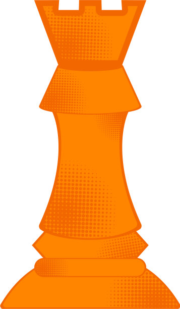 孤立的车棋子图标图片下载