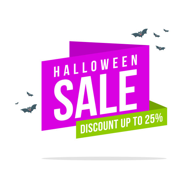 万圣节特价标签收集图片下载