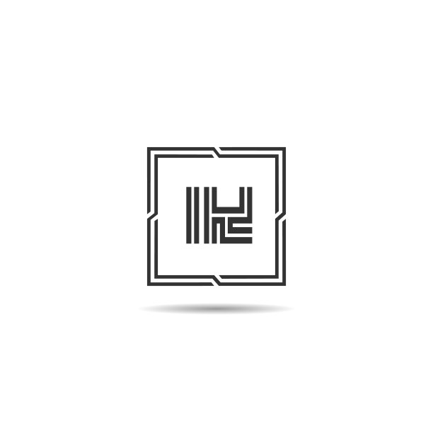 字母IK logo模板设计图片下载
