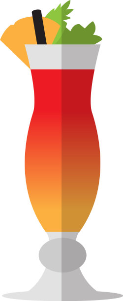 孤立的鸡尾酒图片下载