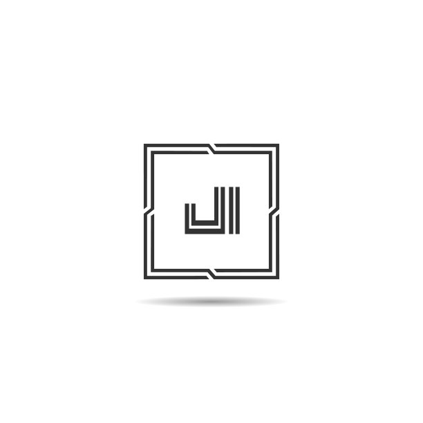 JL字母标志设计模板图片下载