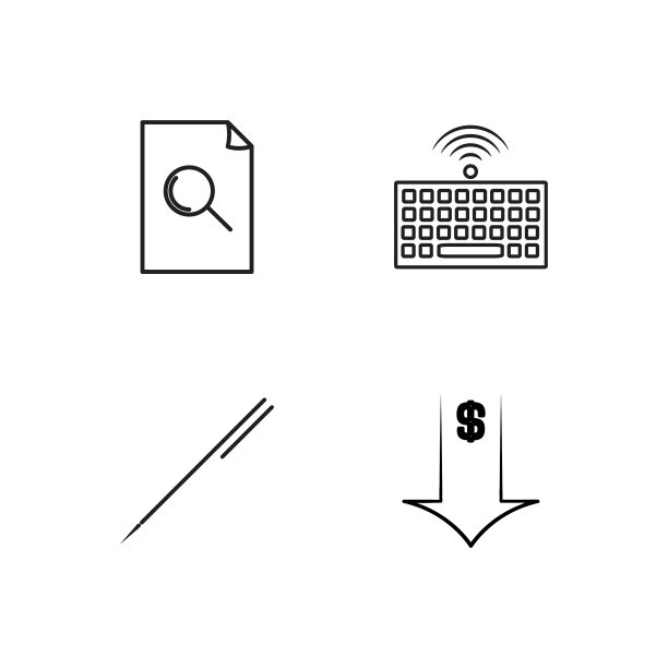 业务简单概述图标集图片下载