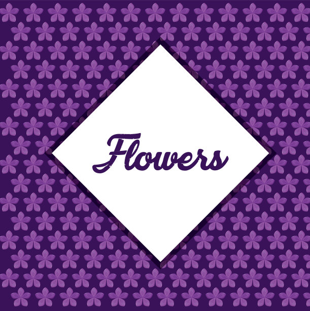 美丽的花朵设计图片下载