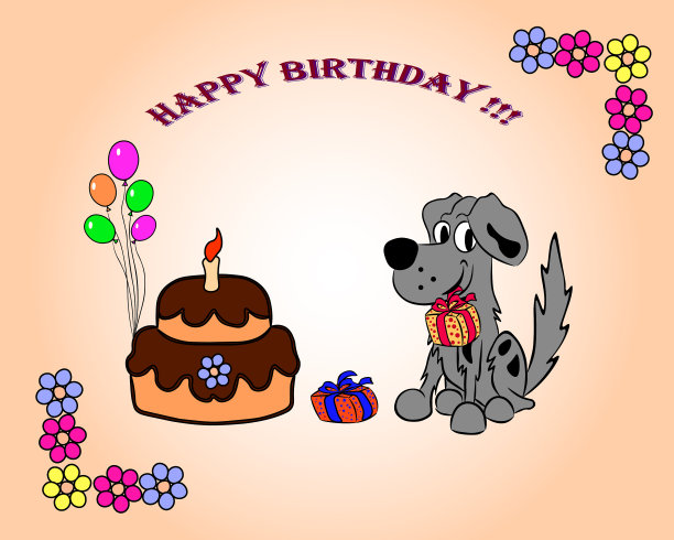 生日快乐图片下载