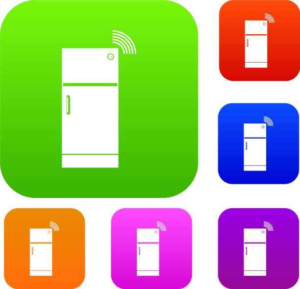 冰箱集色图片下载