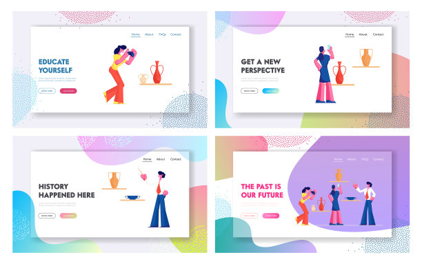 游客参观博物馆古代历史图片下载