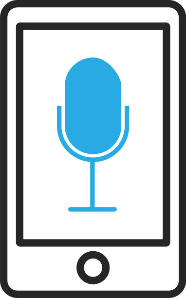 智能手机图标移动录音图片下载