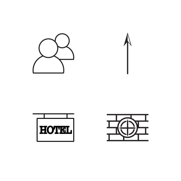 业务简单概述图标集图片下载