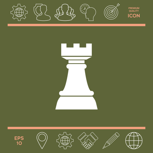 象棋车策略图标图片下载