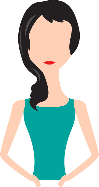 抽象的女人阿凡达图片下载