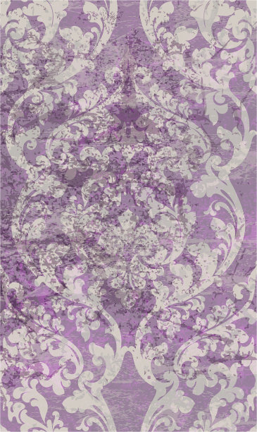 古缎巴洛克图案美丽图片下载