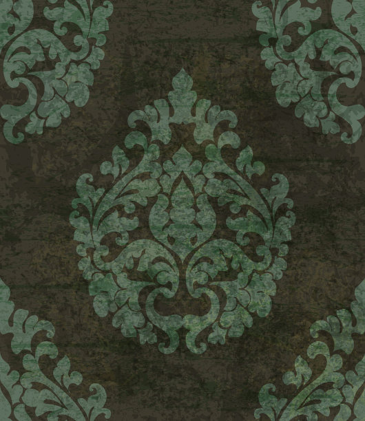 古巴洛克图案精美点缀图片下载