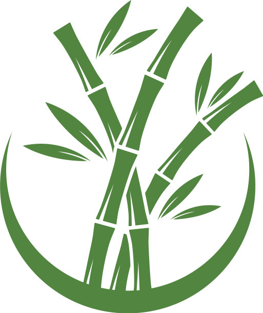 竹子的标志图片下载
