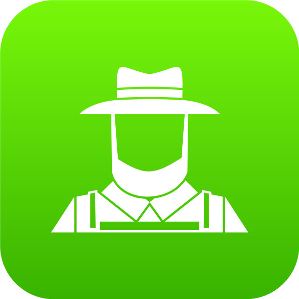 农民图标数字绿色图片下载