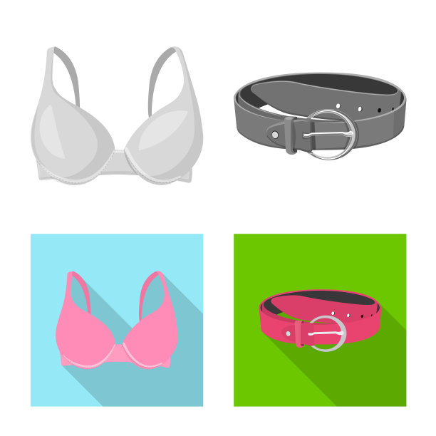 女人和服装标志图片下载