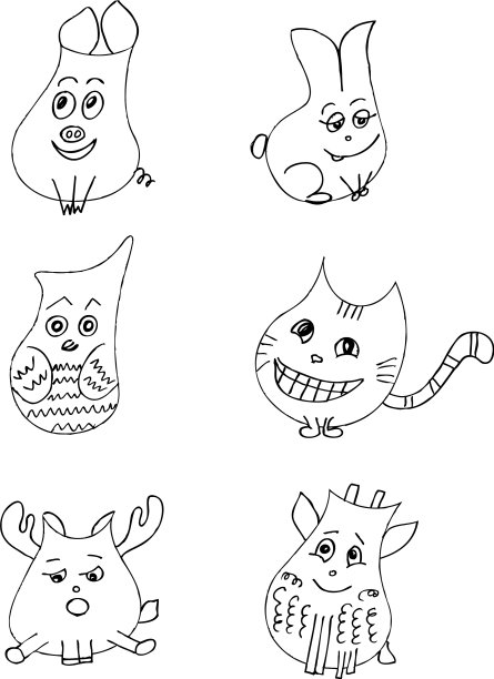 搞笑宠物套衬图片下载