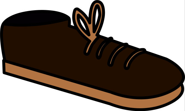 优雅的男鞋孤立图标图片下载