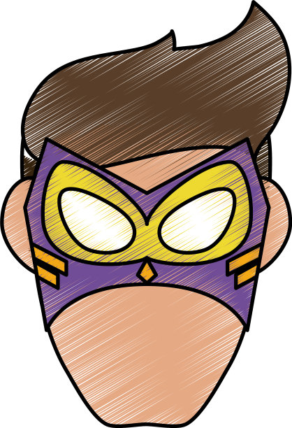 超级英雄人物卡通图片下载