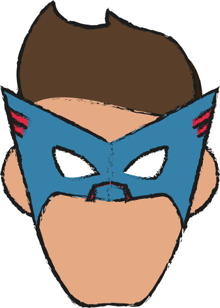 超级英雄人物卡通图片下载