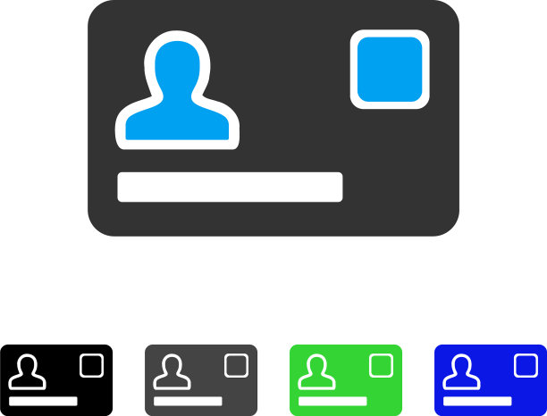 银行卡平面图标图片下载