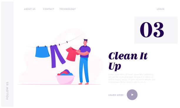 家务和家务网站登陆页图片下载