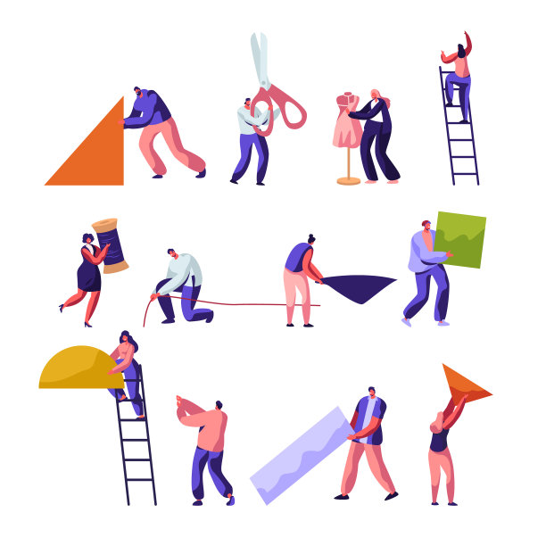 设计师裁剪和创意工作室的工人图片下载