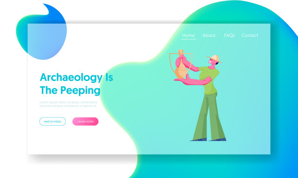 考古学家女科学家发现了古代瓦罐图片下载