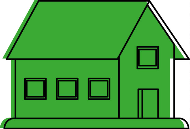 房子侧视图图标形象图片下载