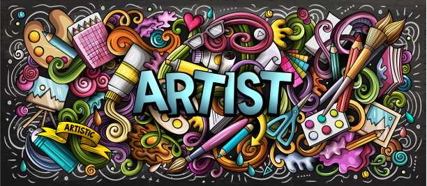 艺术家提供色彩视觉艺术图片下载