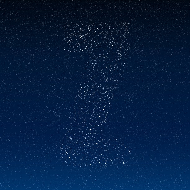 繁星密布的天空图片下载