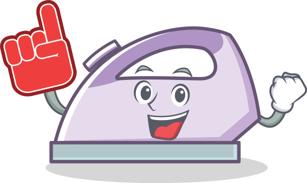 泡沫手指平铁人物艺术图片下载